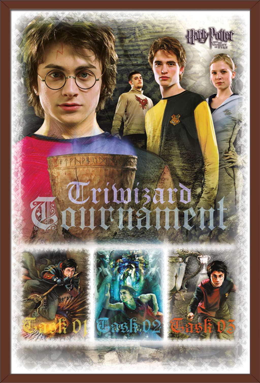 Harry Potter and the Goblet of Fire - Triwizard Tournament Poster ...