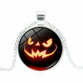 thumbnail image 1 of Collar para mujer, joyería para mujer, joyería para mujer, nueva moda, collar de cadena con colgante de cristal cabujón de Halloween, collar con colgante, 1 of 3