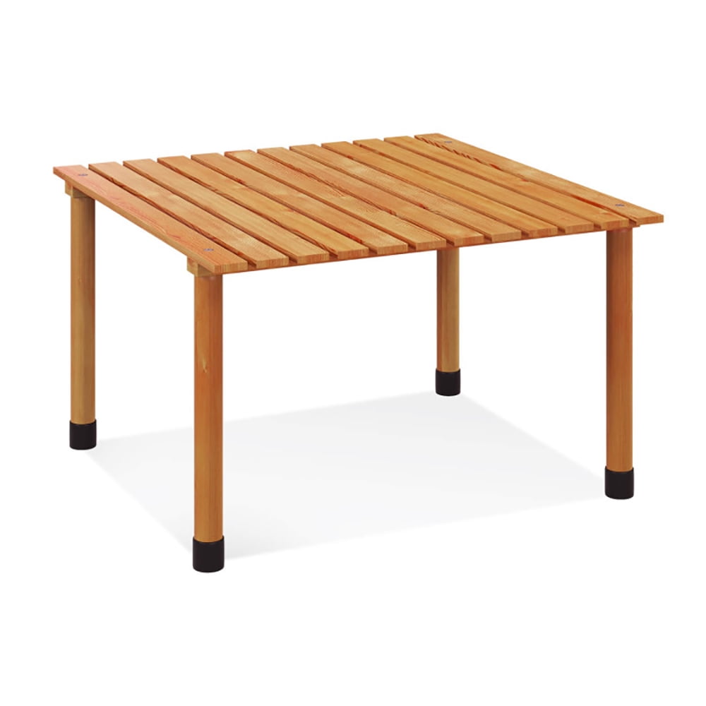Aimee Lii Folding Outdoor Camping Table with Carrying Bag for Picnics and Party, Camp Tables PorTable Foldable, Natural
