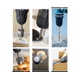 thumbnail image 1 of Screws & Bolts Extractor Set Drill Bit with Hex Adapter, Out Broken Lug Nut Extractor Stripped Screw Remover Set, 1 of 6