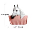 thumbnail image 4 of Resin 3D Horse Fridge Magnets, Set of 3, Cute Decorative Refrigerator Magnets for Whiteboard, Classroom, Locker, Photo and Note Display, 4 of 6