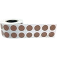 thumbnail image 3 of Tan Circle Dot Stickers | 0.5" Inch Round | 1000 Pack, 3 of 3