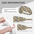 thumbnail image 2 of Sicilian Style Headbands for Women Men, Workout Elastic Sweat Band for Yoga Running Cycling Gym Exercise Non Slip Head Bands for Women's Hair, 2 of 5