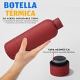 thumbnail image 5 of Botella Termo AGBOX Rojo 750ml Doble Pared Inoxidable Tapa Hermética Antiderrames, 5 of 5