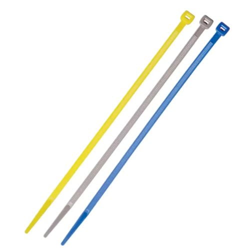 200 ct. assorted sizes Plastic Color Cable Ties both 4-in ties and 8-in ties