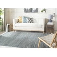 thumbnail image 3 of SAFAVIEH Marbella Christina Solid Area Rug, Blue/Ivory, 4' x 6', 3 of 8