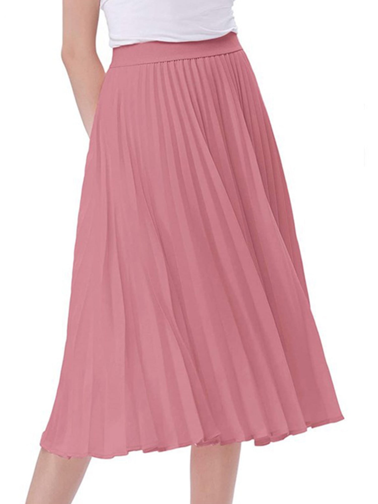 A line irregular linen skirt with elastic waist 4344 A line irregular linen skirt with elastic waist 4344