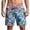 Multicolour-D, variant on Novelty Cutout Funny Swim Trunks Men US Flag Print Drawstring Quick Dry Beach Board Shorts