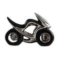 thumbnail image 1 of Rongfmy Motorcycle Ceramic Statue Crafts Modern Table for Decoration Bedroom Cabinet black, 1 of 9
