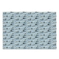 thumbnail image 1 of Cat Cutting Board, Forest Themed Pattern of Animals on Ships Creative Marine Wildlife Nautical, Decorative Tempered Glass Cutting and Serving Board, in 3 Sizes, by Ambesonne, 1 of 2