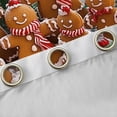 thumbnail image 4 of Feelyou Teen Gingerbread Man Black Out Curtains, Happy New Year Curtains Pack of 2 (42x63 Each), Cartoon Christmas Lollipop Bedroom Curtains, Curtains and Drapes Home Decor, 4 of 6