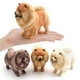 thumbnail image 2 of Juego de figuras Chow Chow Dog, juguete realista de PVC para niños, 3 piezas, 2 of 3