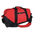 thumbnail image 3 of ImpecGear 18 in Two Tone Sports Duffel Bag, Red/Black, 3 of 4