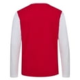 thumbnail image 3 of Men's Red Denmark National Team Block Long Sleeve T-Shirt, 3 of 3