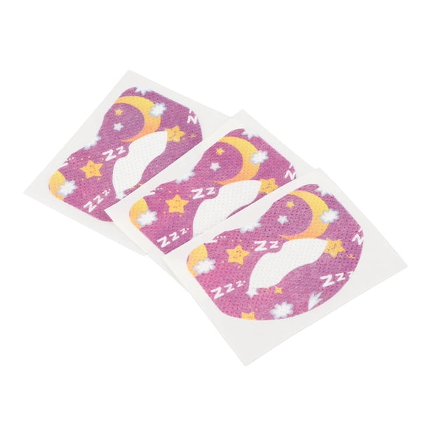 Cintas de ayuda para respirar en la nariz, 30 piezas de cintas bucales no tejidas para boca de adulto Cintas bucales para adultos uso conveniente