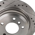 thumbnail image 3 of New Vented Brake Disc Compatible With Bmw 328i xDrive Base 4 Cyl 2.0L 328xi Base 6 Cyl 3.0L X1 sDrive28i 4 Cyl 2.0L 328i Base 4 Cyl 2.0L 2006-2015 By 34317 45508 45603 850052, 3 of 4