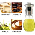 thumbnail image 5 of Botella pulverizadora de aceite de oliva de 200 ml, dispensador de aceite, botella pulverizadora portátil de vidrio transparente, 5 of 5