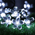 thumbnail image 1 of Lámpara de flor de cerezo, 33 pies, 80 LED, funciona con pilas, para bodas, fiestas, jardín, dormitorio, 1 of 5