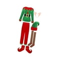 thumbnail image 3 of Conjunto de disfraz navideño para niños Yinane Año Nuevo 120 centímetros, 3 of 8