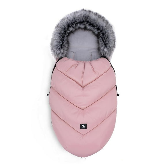 Cotton Moose Stroller Footmuff - Powder Pink