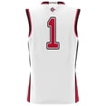 thumbnail image 3 of Youth GameDay Greats #1 White San Diego State Aztecs Lightweight Basketball Fashion Jersey, 3 of 4