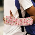 thumbnail image 4 of Jiueut Pink Strawberry Arm Cast Cover Arm Cast Covers for Shower Adult Size L Wrist Cast Cover for Shower Cast Protector for Shower Arm Child Decorative Arm Plaster Cover, 4 of 7
