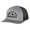 Grandad, variant on Men's Father's Day World's Best Step Dad Embroidered Mesh Back Trucker Hat, Heather Grey/Black