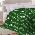 thumbnail image 5 of Personalized Puppy Dog Paw Print Blanket Custom Gifts Super Soft Lightweight Flannel Blankets Throw for Kids, Adult, Suitable for Couch, Sofa, Bed, Camping, Travel All Seasons 40"x50" for Kid, 5 of 6