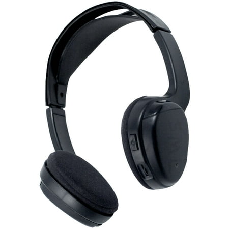 Power Acoustik WLHP-200 2-Channel Wireless IR Headphones & UPG AAA 50 (Best Headphones 100 200)