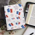 thumbnail image 6 of HELLHERO 4th of July Patriotic Pattern Bible Cover Lightweight for Church Bible Study Christian Prayer, PU Leather Large Capacity Church Bible Bag, 6 of 12