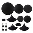 thumbnail image 1 of 14pcs/set Rubber Foam Tambor Bass Snare Drum Sound Off Quiet Mute Practice Pad Set Musical Instrume, 1 of 5