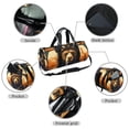 thumbnail image 2 of Bear Dance Bag, Shoe Bag, Duffle Bag, Luggage Bag: 17.7 Inch Sports Bag with Interior Zipper Pocket and Large Capacity, 2 of 6