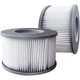 thumbnail image 1 of Pack de 2 filtros de repuesto ZHAOCHENG para Mspa Bomba de cartucho, 1 of 5