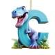 thumbnail image 1 of Adorno Acrílico Con Forma Letra C Dinosaurio para Navidad Coche Plano 2D, 1 of 3