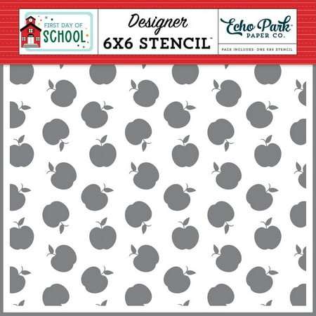 UPC: 0793888047365 | Teacher s Treat Stencil – First Day Of School – Echo Park