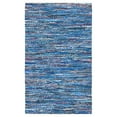 thumbnail image 5 of SAFAVIEH Rag Dania Striped Cotton Area Rug, Blue/Multi, 3' x 5', 5 of 10