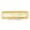 thumbnail image 2 of Primal Gold 10 Karat Yellow Gold 7mm Double Milgrain Comfort Fit Band Size 6.5, 2 of 6