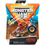 Monster Jam, Official Zombie Monster Truck, Die-Cast Vehicle, Bone Yard Trucks Series, 1:64 Scale