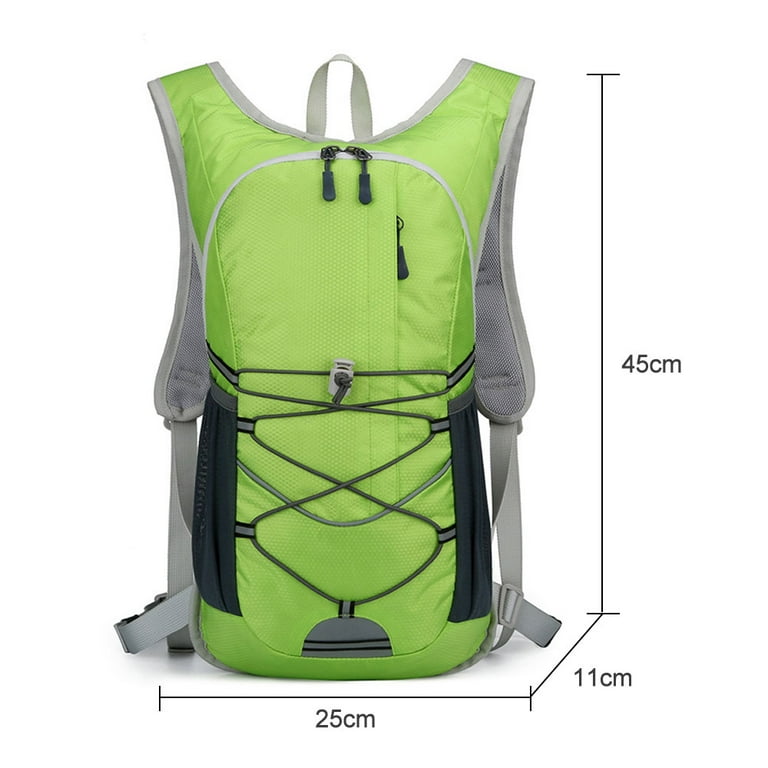 Sports backpack cycling bag water bag backpack outdoor light cross country backpack green