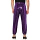 thumbnail image 3 of Pantalones de drawstring con lentejuelas INSPIRE CHIC para hombres, con cintura elástica, ropa de noche, jogger brillante 30 púrpura, 3 of 5