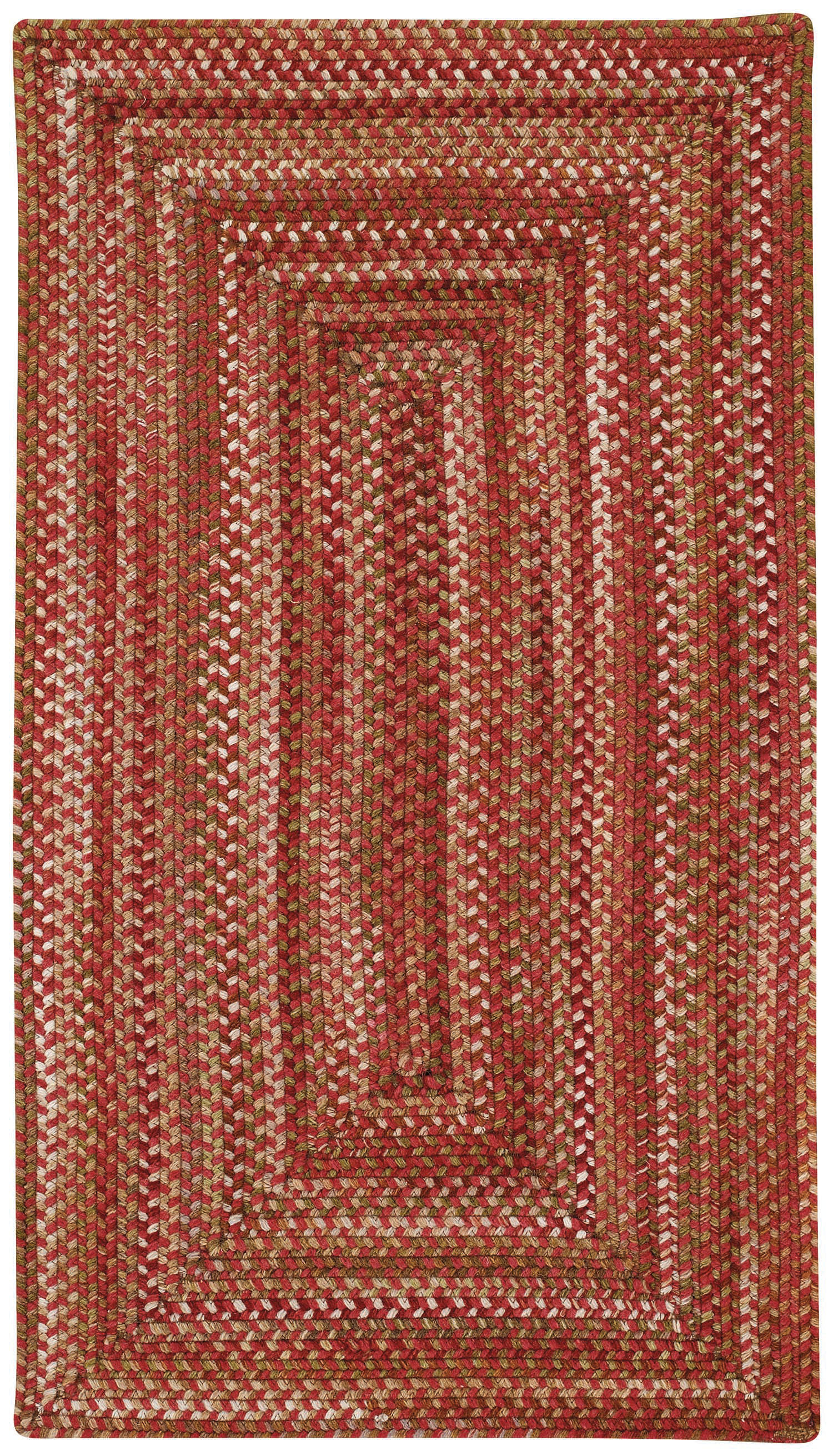 Capel Rugs, Rosewood Red Braided Rugs