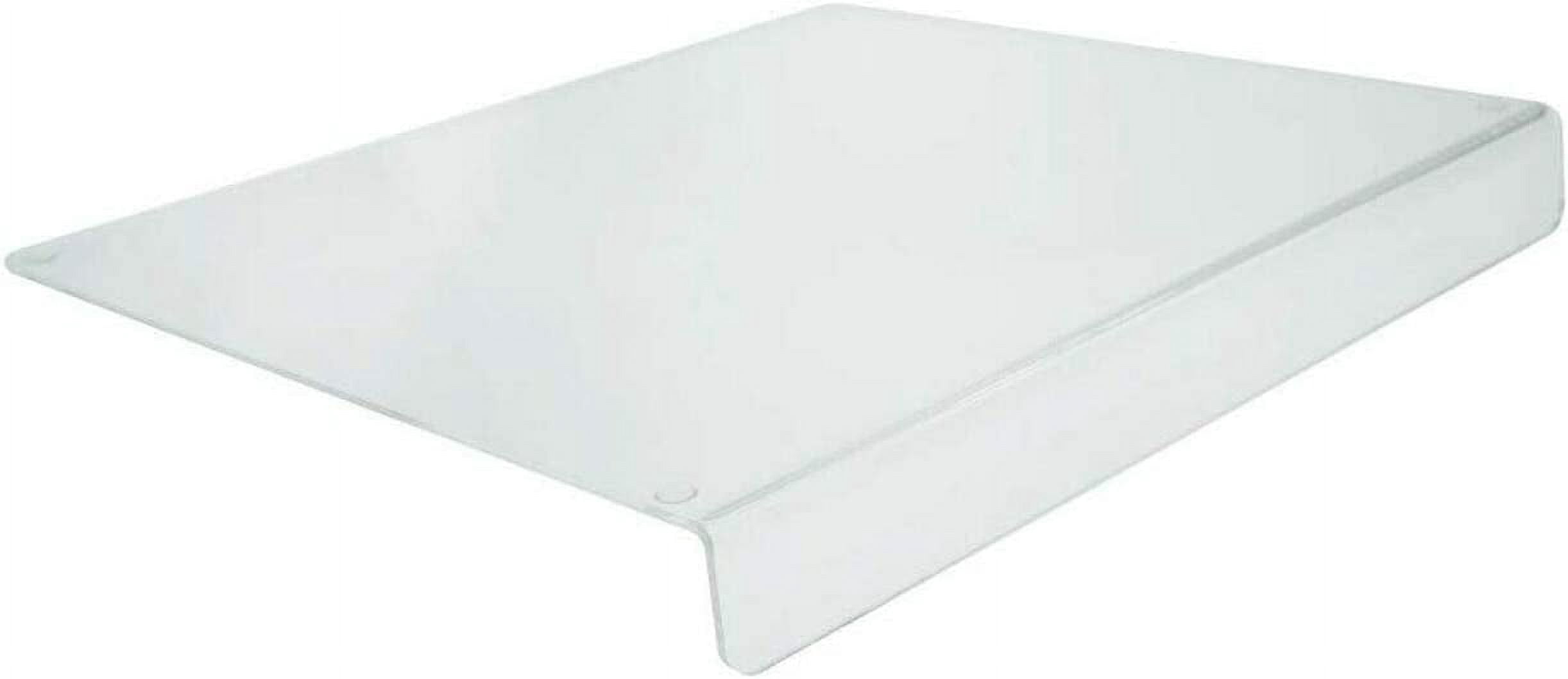 Clear Cutting Board for Kitchen with Lip with Non Slip 24" Wide x 18" Long AZM Displays