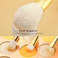 thumbnail image 3 of Set de Brochas de Maquillaje DUcare 15 Piezas Oro-Plata con Soporte, 3 of 8