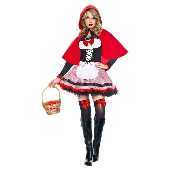 Music Legs Women's Sweet Riding Hood Costume 70834-XS