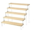 thumbnail image 6 of 1-5 Layers Wooden Ladder Rack Acrylic Multi-layer Ladder Display Rack, 6 of 8