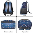 thumbnail image 6 of Yuyamidu Lion School Bags for Teens Boys Girls Cool Backpacks, Primary Schoolbags Students Shoulder Bags with Front Pocket & Side Pockets, 6 of 7