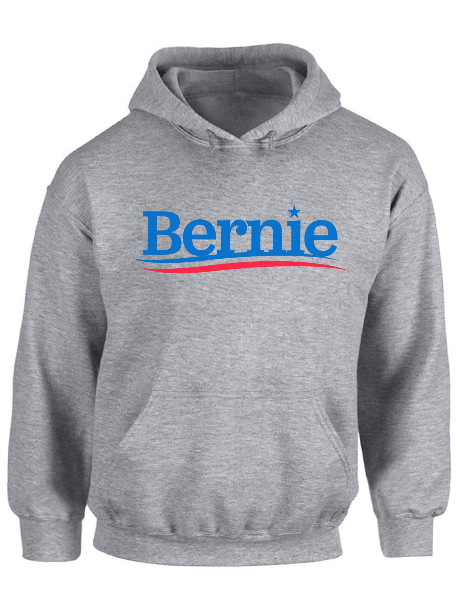 Men's Bernie 2020 Red Raglan Hoodie sweater Elections President Sanders American 