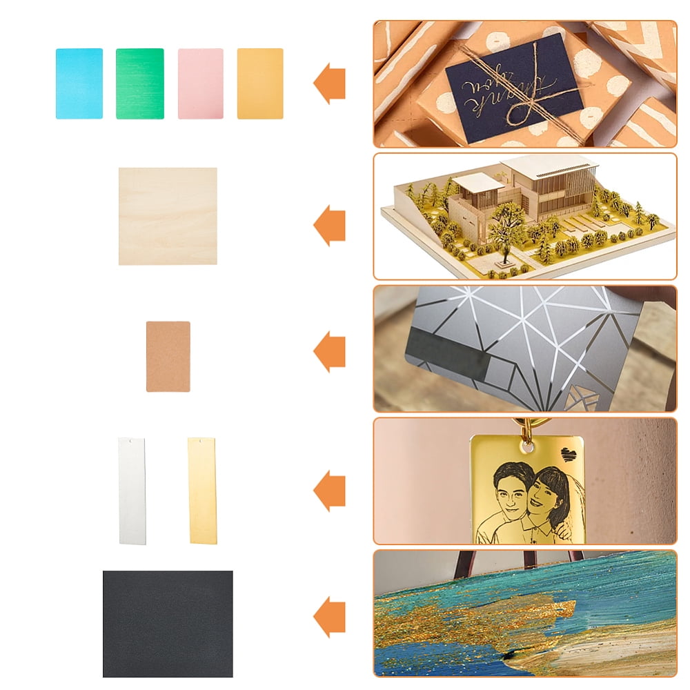 DIY Carving Making Kit Material Box 18 Kinds of DIY Materials Apply to Engravers Cutters for Crafting Cutting Decorcation Gift