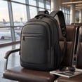 thumbnail image 4 of Laptop Backpack,19 Inch Multi-Compartment Waterproof Lightweight Bag for Men Women | Travel Essentials Bag | Large capacity Commute Daypack,Gray, 4 of 7