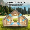thumbnail image 4 of 4-6 People for Camping Inflatable Tent, Glamping Tent with Stove Jack , 4 Seasons available Waterproof Blow Up Tent, 4 of 12